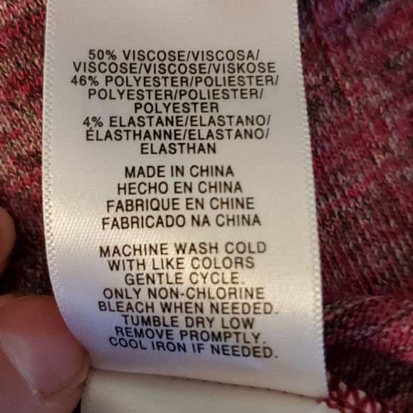 JONES NEW YORK PULLOVER LONGSLEEVE TUNIC - Picture 6 of 7